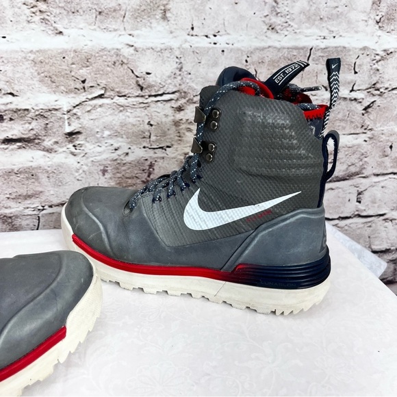 grey nike manoa boots